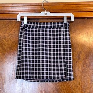 Plaid skirt